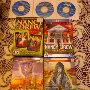 Lot of 7 Nancy Drew PC Games